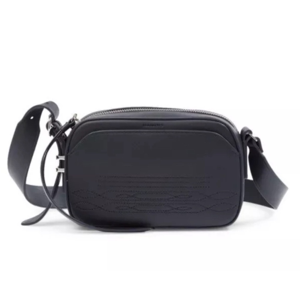 All Saints Cooper Camera Bag in Navy Blue